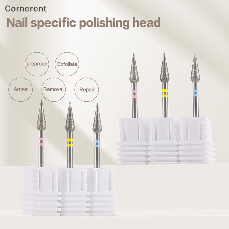 Sharp Cone Cuticle Clean Nail Drill Bit Carbide Bit để tẩy sơn Gel Dụng cụ làm móng tay cho thợ làm 