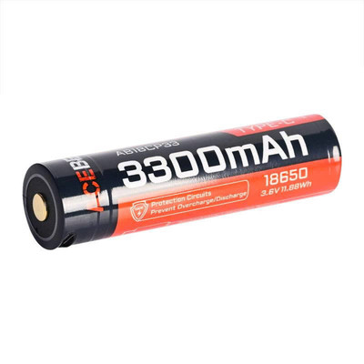 Pin sạc ACEBEAM 18650 USB-C 3300mAh 10A – Sạc trực tiếp, an toàn, bền bỉ