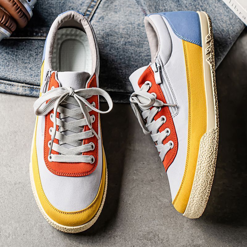 Giày Nam Canvas Nam 2025 Phong Cách Mới Bốn Mùa Giày Vải Nam Phiên Bản Hàn Quốc Giày Thường Phù Hợp 