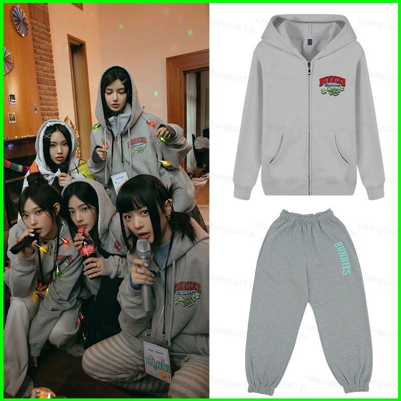 Áo hoodieAnime BUNNIES Minji, Hanni, Danielle, Haerin, Hyein - Phù hợp unisex