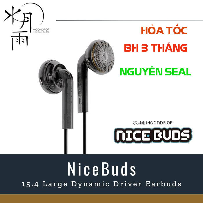 Moondrop Nice Buds - Tai nghe Earbuds Ngon - Bổ - Rẻ đúng nghĩa - Sẵn Hàng - BH 3 tháng