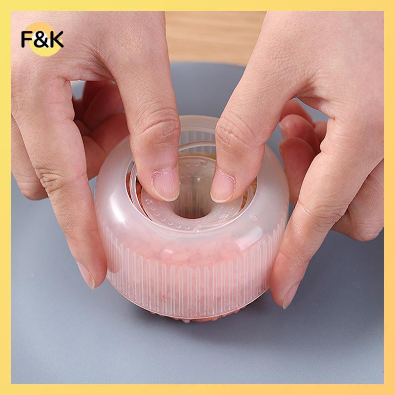 F & K Mùa Đi Học Donut Tròn Cơm Bóng Khuôn Làm Sushi Chống Dính DIY Dễ Dàng Cơm Bóng Báo Chí Khuôn T