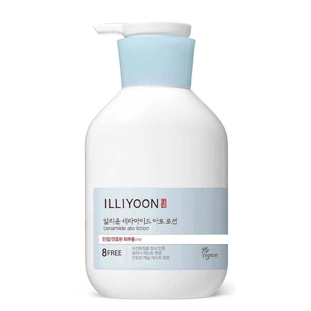 ILLIYOON Ceramide Ato Lotion 528ml - Korean Skincare Hydrating Gentle