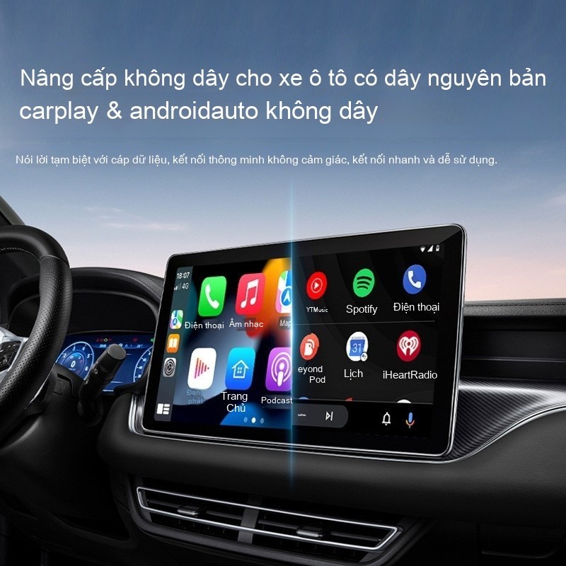 Car CarPlay Box Plug Play Có dây sang màn hình chiếu không dây Android Apple Universal Car Smart Int