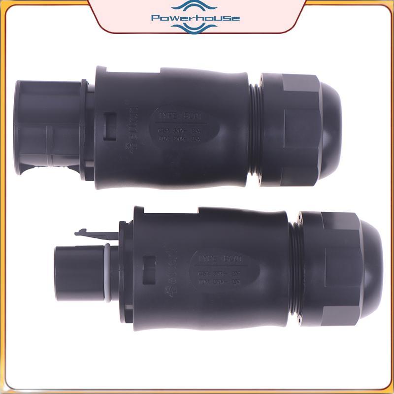 POWER BC01 3 Pin Kết Nối AC Nam Nữ IP68 Cho Lưới Năng Lượng Mặt Trời Cà Vạt Micro Biến Tần Hoymiles 