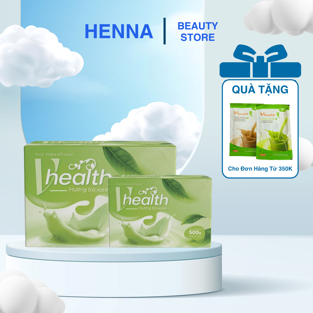 [MẪU MỚI] Thực phẩm bổ sung VHEALTH (hương trà xanh)