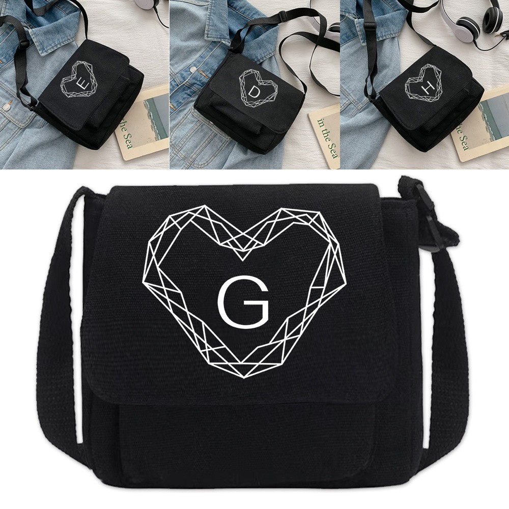 Large capacity single-shoulder crossbody bag In stock Student commuting crossbody bag Lightweight me
