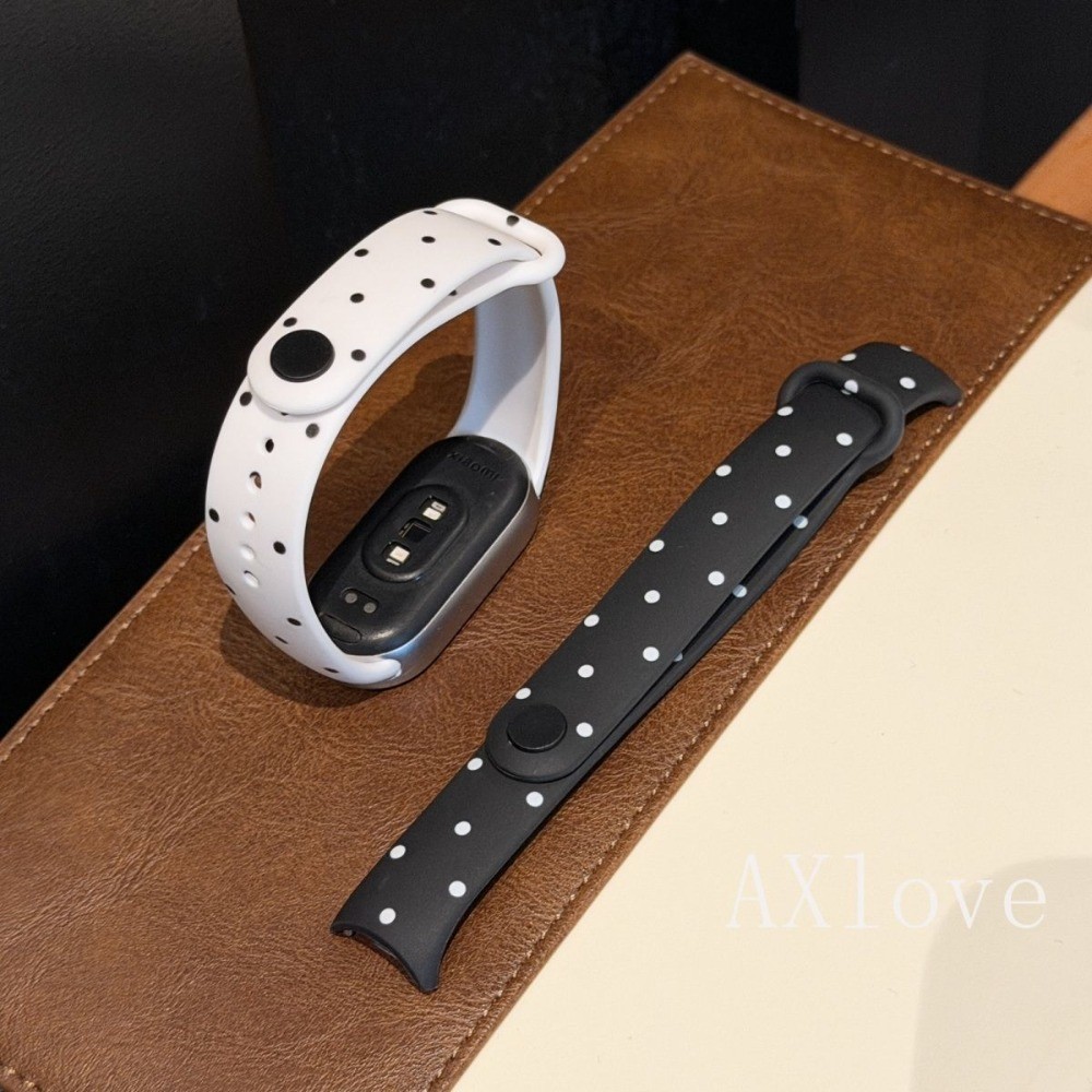 Mới Wave Point In Dây Đeo Cho Xiaomi Mi Band 10 9 Vòng Tay Cho Mi Band 10 9 Phiên Bản Gốm Silicon Wa