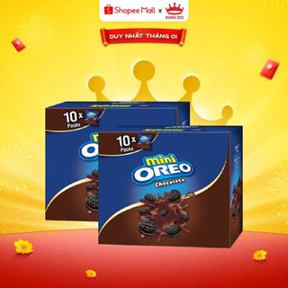  Combo 2 Bánh Quy Oreo Mini Với Kem Vị Sôcôla 204g 