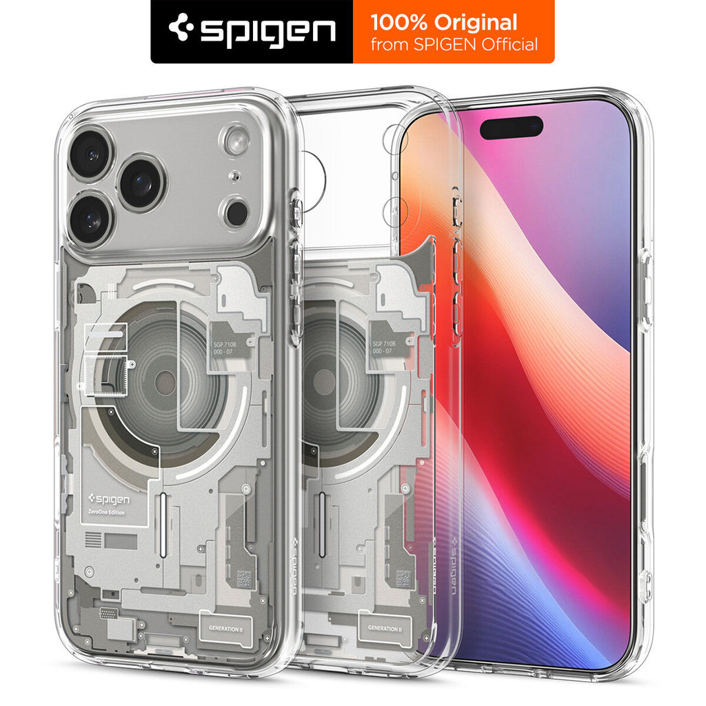 Ốp lưng SPG chính hãng cho iPhone 17 Series Vỏ hai lớp có nam châm nhúng để giữ mạnh hơn / Ốp lưng i