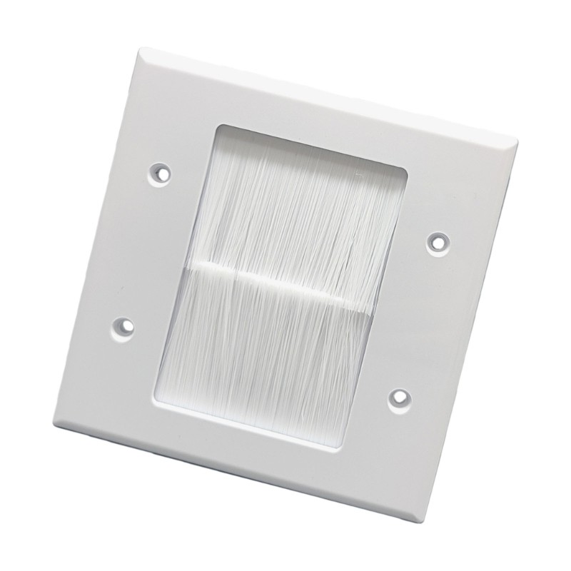 Yoo Cable Passive Wall Outlet Entry Cover Wall Outlet Cable Entry Plate