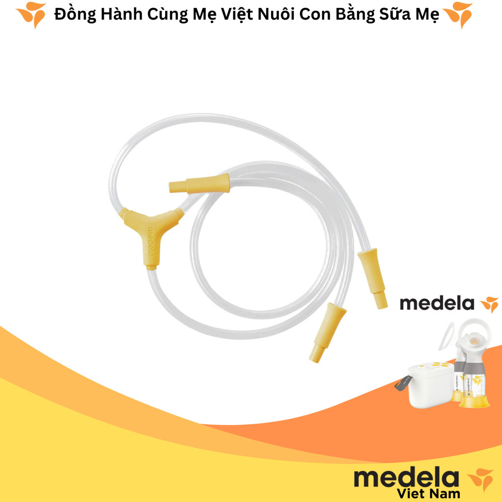 Dây máy hút sữa Medela Pump Maxflow phụ kiện máy hút sữa medela chính hãng new nguyên hộp