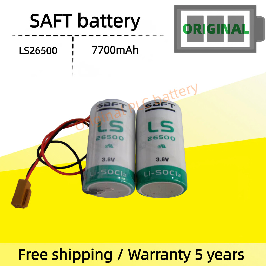 Pin LS26500 ER26500 chính hãng của Pháp 3.6V No. Đồng hồ đo hơi gas loại 2 C Lưu lượng kế PLC pin li