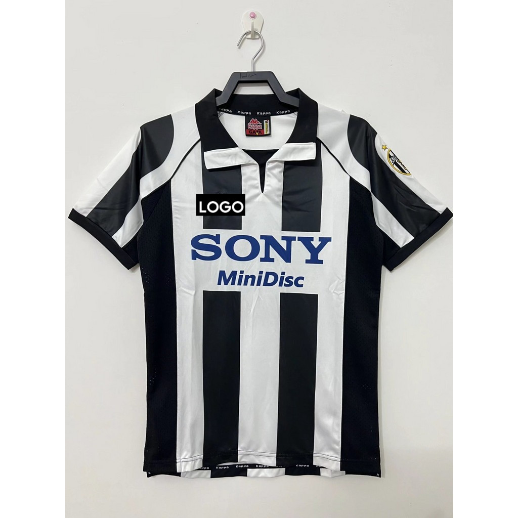 9798 Juventus Home Vintage jersey Áo chất lượng cao Áo bóng đá tay ngắn