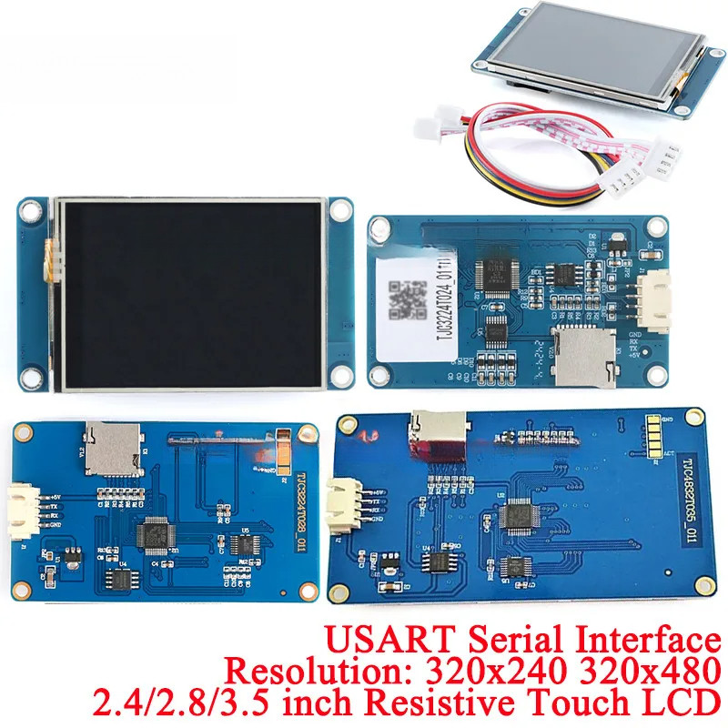 2.2 2.4 2.8 3.5 5 Inch USART HMI Thông Minh Thông Minh USART UART 2.2 "2.4" 2.8 "3.5" 5 "TFT LCD Mô 