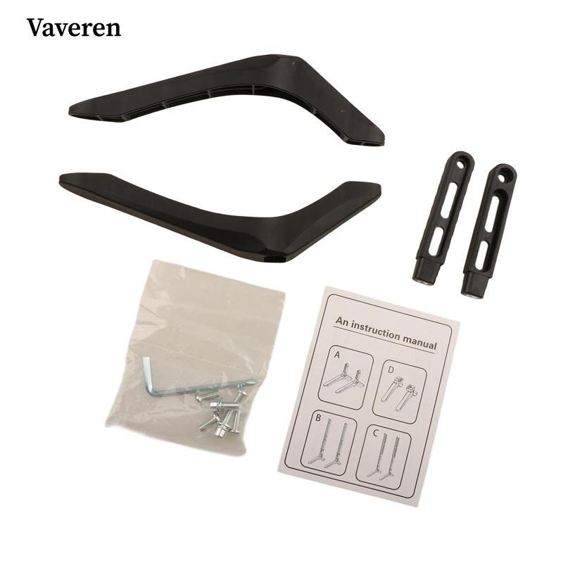 2 Miếng Để Bàn Tivi Đế Tivi Tivi Đế Bàn Cho Hầu Hết Các Tivi PP Chân Tivi Gắn Tivi Giá Đỡ