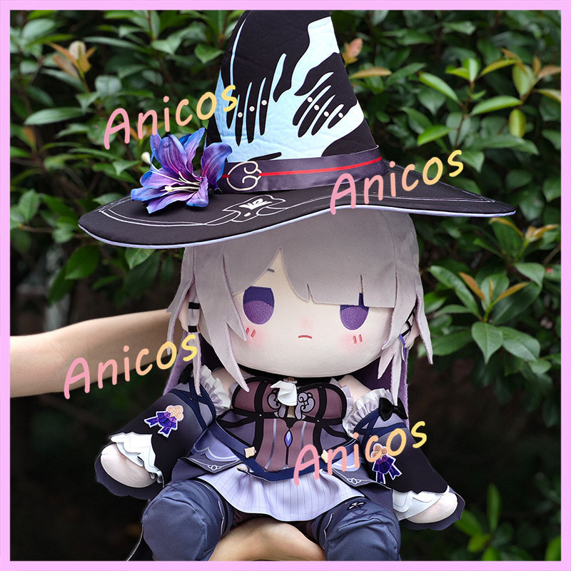 Honkai Star Rail Fanmade Hàng Hóa Trò Chơi Herta 40cm Ngồi Tư Thế Búp Bê Cotton Nhồi Bông Sang Trọng