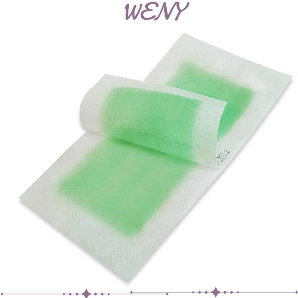 WENY Hair Removal Wax Strips, Chăm sóc da toàn thân cho chân Body Face Facial Lip Wax Strips, dành c