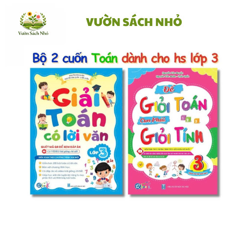 ✅Sách - [Lớp 3] - Giải Toán Có Lời Văn Lớp 3 và Để Giỏi Toán Con Phải Giỏi Tính Lớp 3