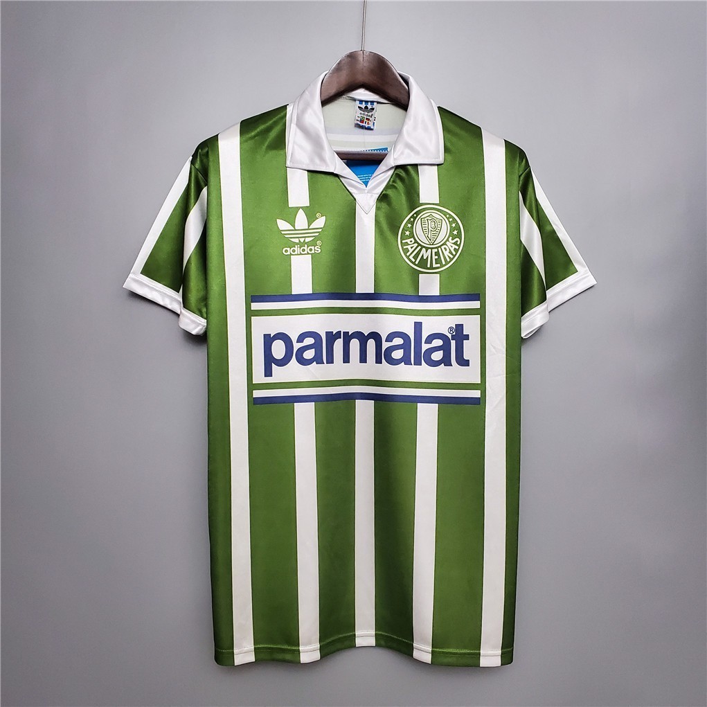 92-93 Palmeiras Home Retro Soccer Jersey Bóng đá