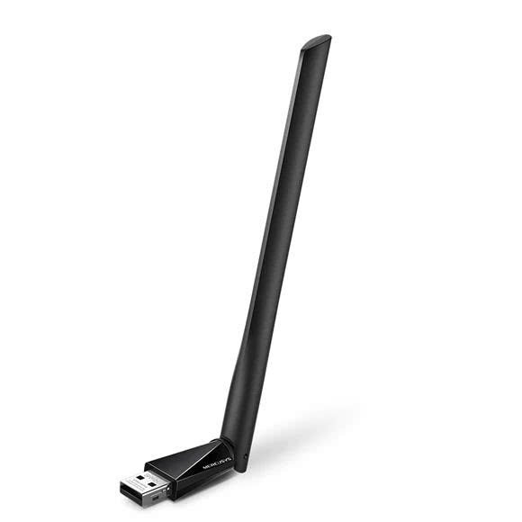 USB thu Wifi Mercusys MU6H  băng tần kép AC650 2 băng tần 2.4 & 5.0 GHz