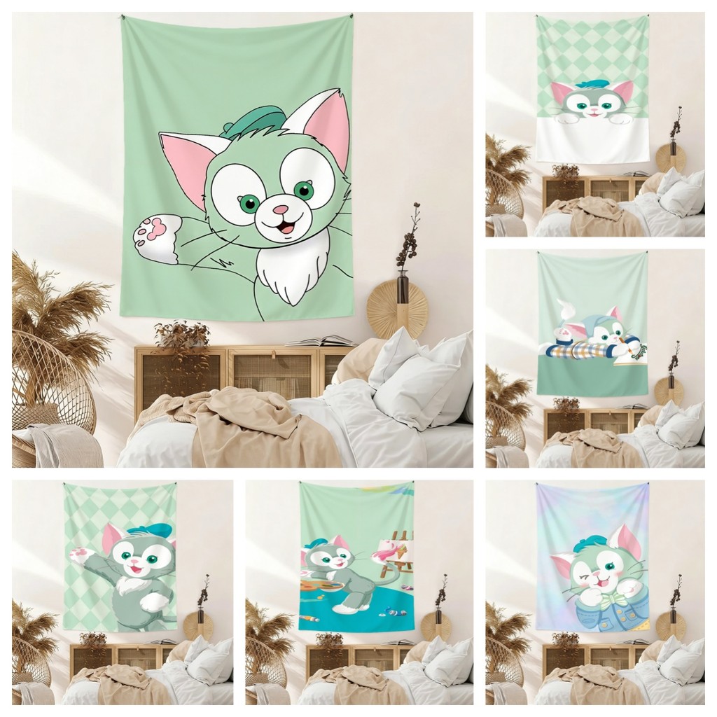 [Gelatoni] Tấm thảm - Vải mềm & thoáng khí - Tuyệt vời để trang trí phòng ngủ & tiệc tùng