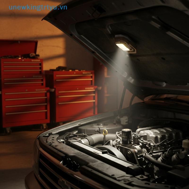 Đèn LED Làm Việc Có Thể Sạc Lại & Chống Nước - Multi-Angle Light Cho Garage Ô Tô Và Gia Đình