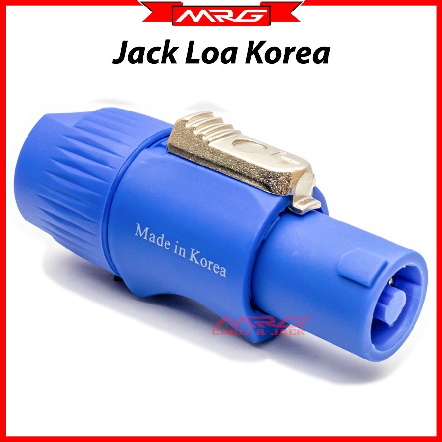 Jack Loa Speakon Korea , giá 1 chiếc, đầu rack cắm loa cổng speakon.