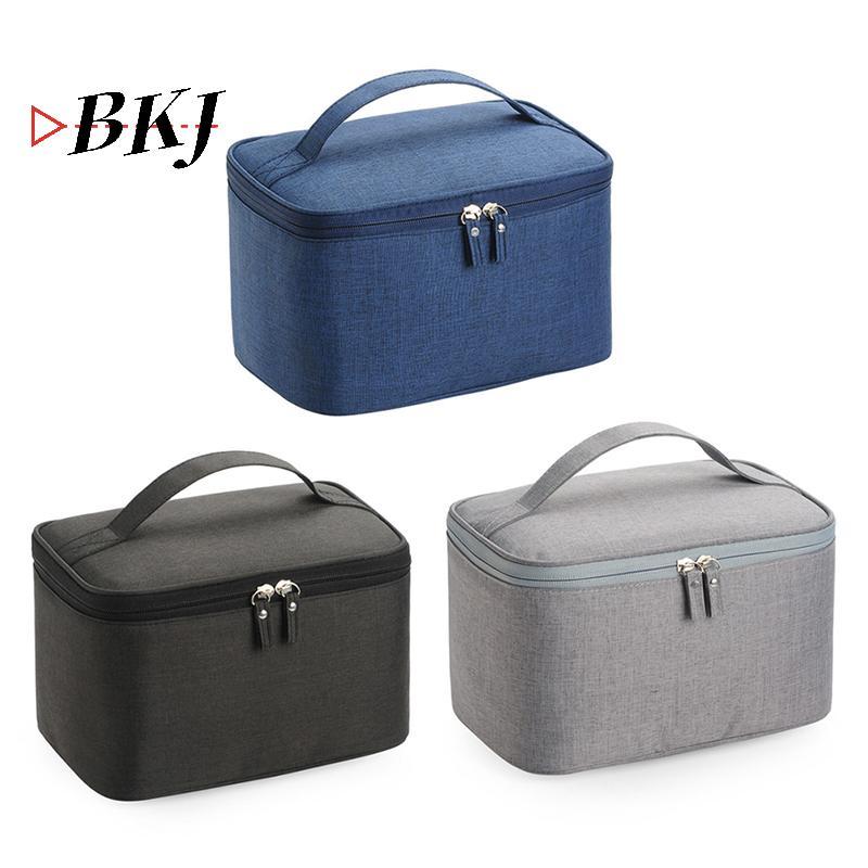 [KJ] Túi đựng đồ trang điểm nữ cầm tay chống thấm nước du lịch Hộp đựng đồ vệ sinh dung tích cao [Mớ