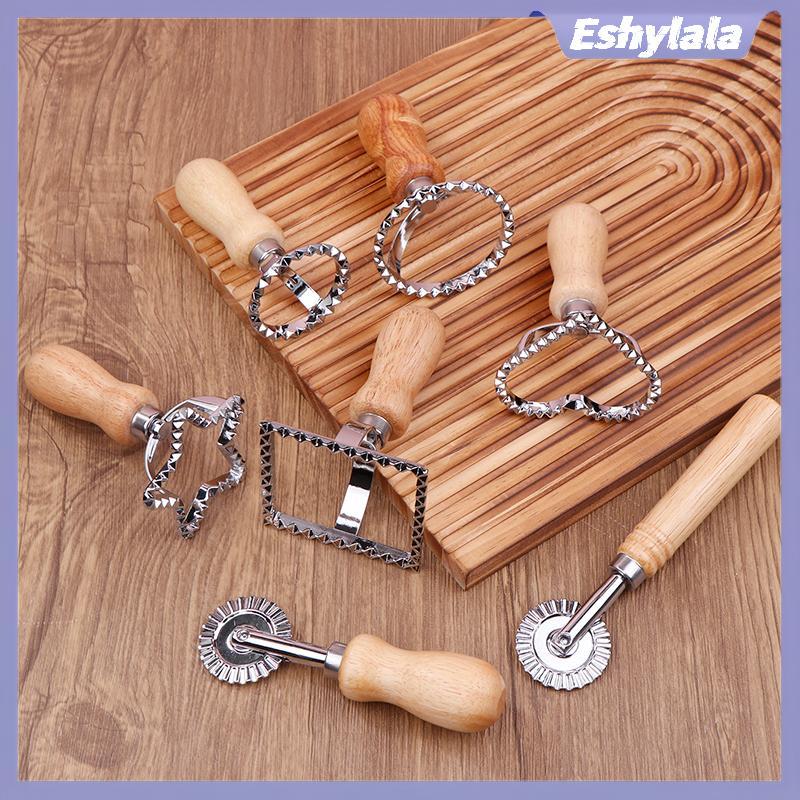 Eshylala Ravioli Cắt Bánh Ngọt Khuôn Báo Chí Bánh Bao Ren Dập Nổi Thiết Bị Ravioli Máy Làm Khuôn Rav