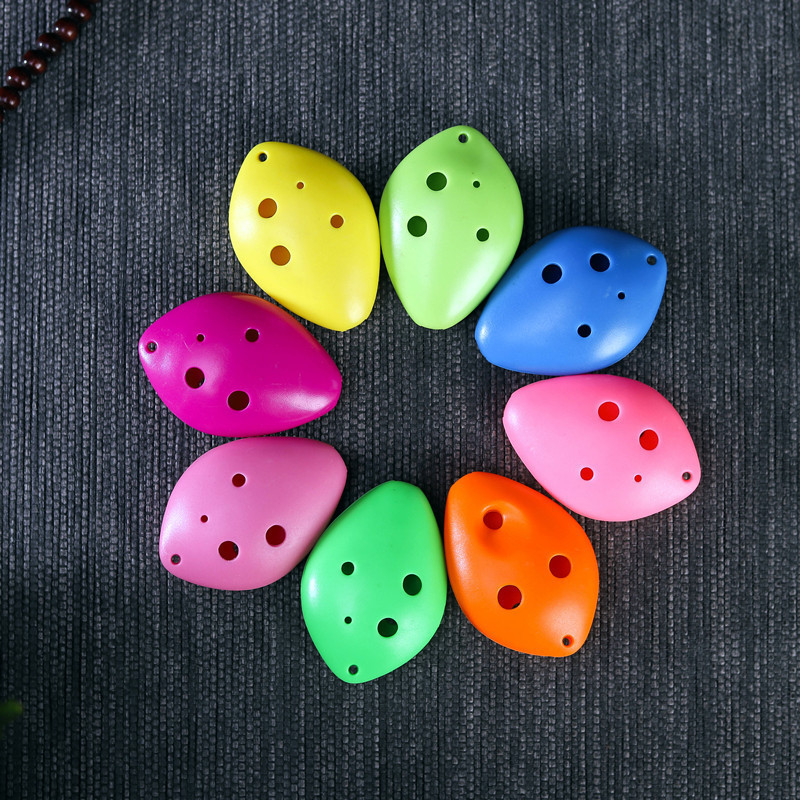 Ocarina 6 Lỗ Nhựa Treble C-Key Ocarina SC-Key Nhựa Ocarina Có Dây Buộc20251218