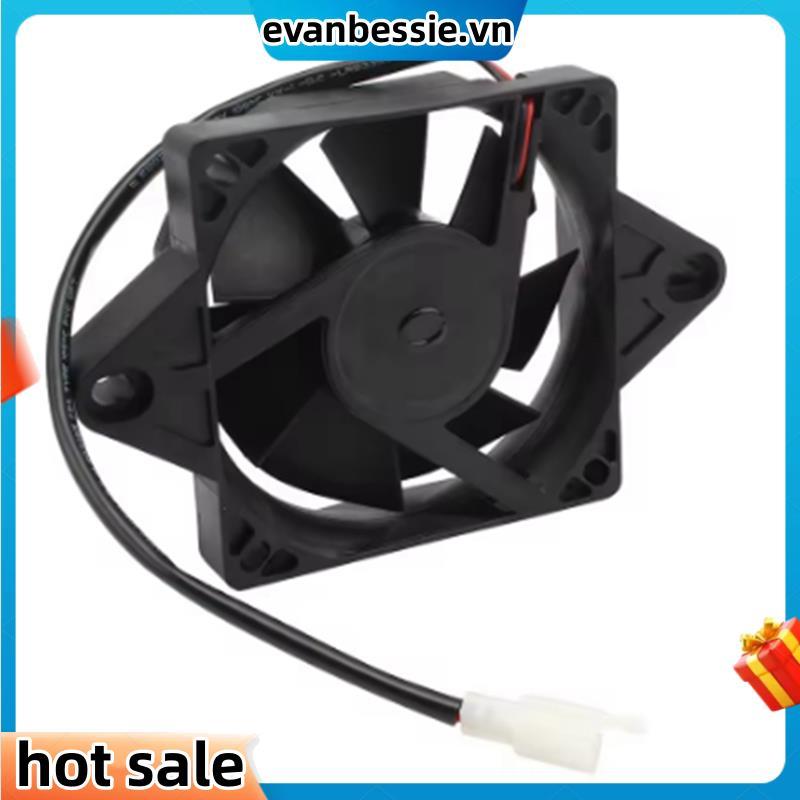 Quạt Làm Mát Phụ Kiện 12V 15W Cho 150cc 200cc 250cc Xe Máy ATV Go Kart Quạt Tản Nhiệt 12V Quạt ATV