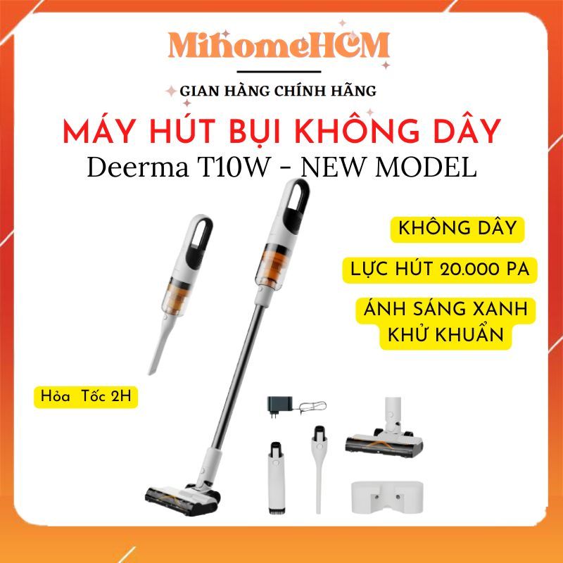 Máy hút bụi không dây Deerma T10W