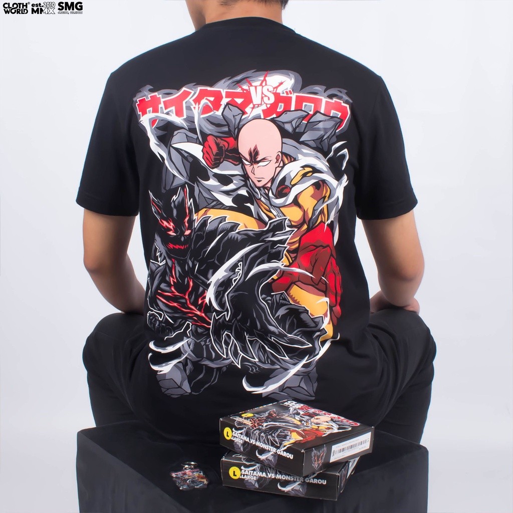Áo thun One Punch Man: Saitama vs Quái vật Garou, Thiết kế Mũ Baldy