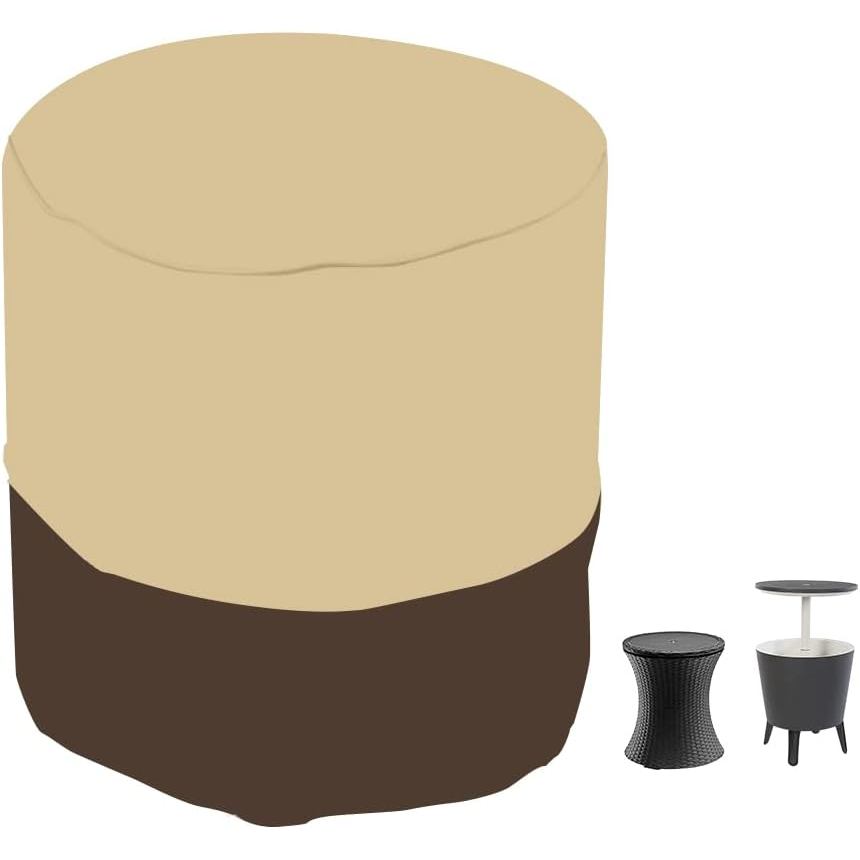 Patio Cool Bar Side Table Cover cho Keter 7.5 Gallon Cool Bar Chống nước Patio Cooler Bar End Table 