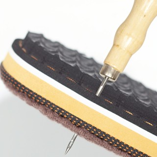 Bộ dụng cụ sửa chữa giày dép may bằng tay,kim móc khâu giày, sủi rãnh giày , chỉ đa màu ARLLE