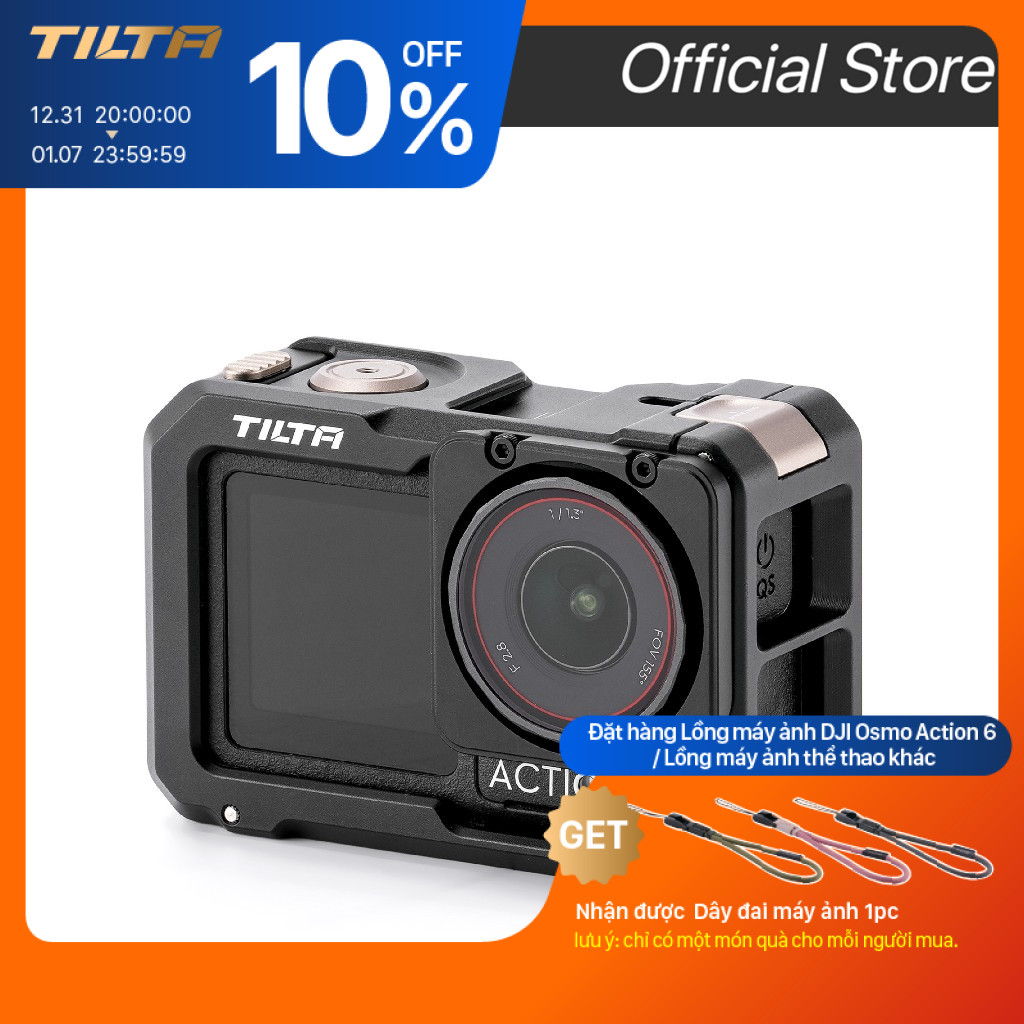 DJI Osmo Action 5 Pro - Action Camera 4K 40MP Chống Nước 20M, Cảm Biến 1/1.3 inch