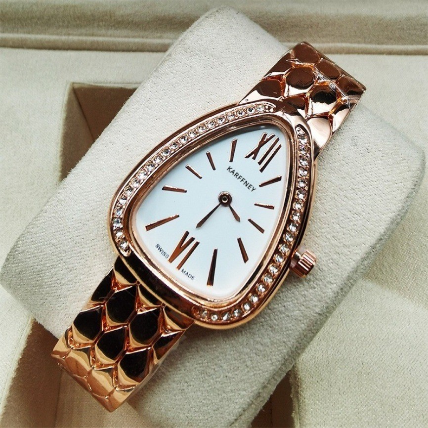 Đồng hồ nữ Karffney Diamond Casual Party Lady Quartz Đồng hồ đeo tay 1909