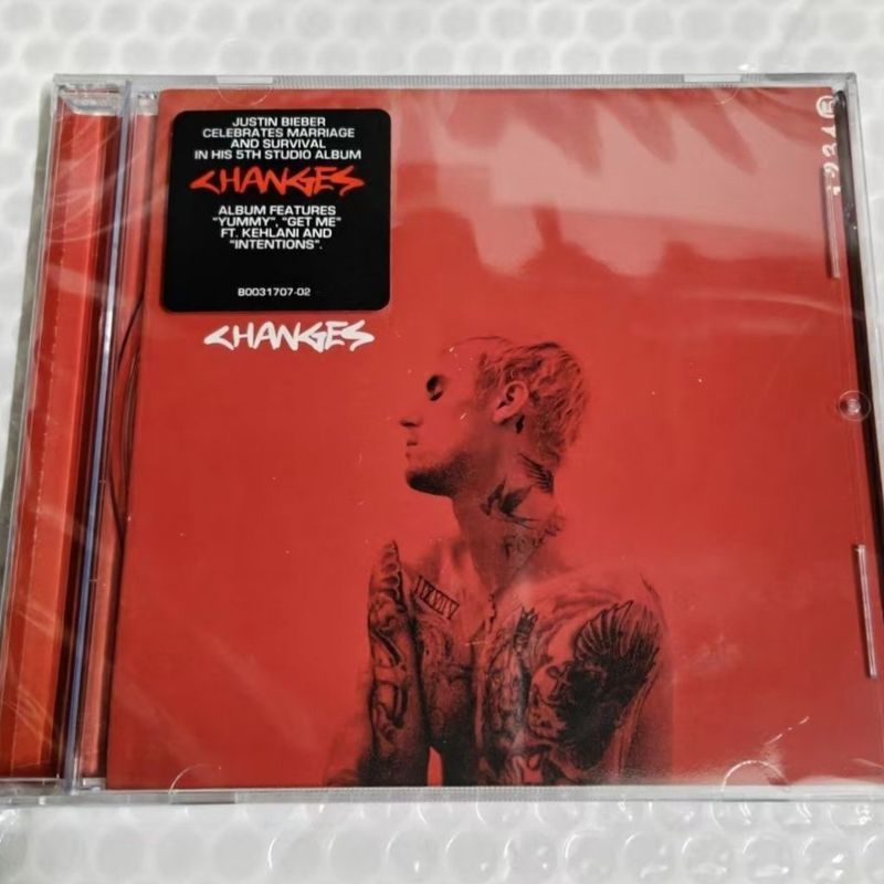 Đĩa CD thay đổi Justin Bieber