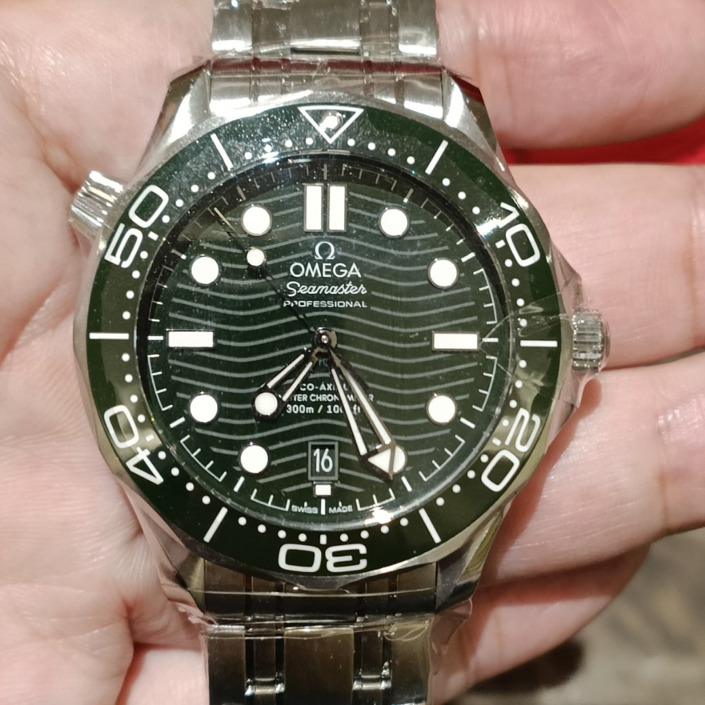 JX73 2026AAAOmegac _ c _ Watch 42mm Seahorse Diver300Mi Speedmaster Type Chronometer Xanh MB-42mm