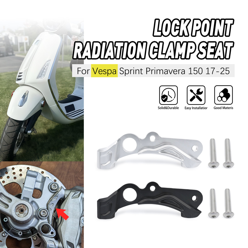 Phụ Kiện Xe Máy Sửa Đổi Abalone Bức Xạ Caliper M50 Adapter Mã Xe Tay Ga Phanh Caliper Cho Primavera 