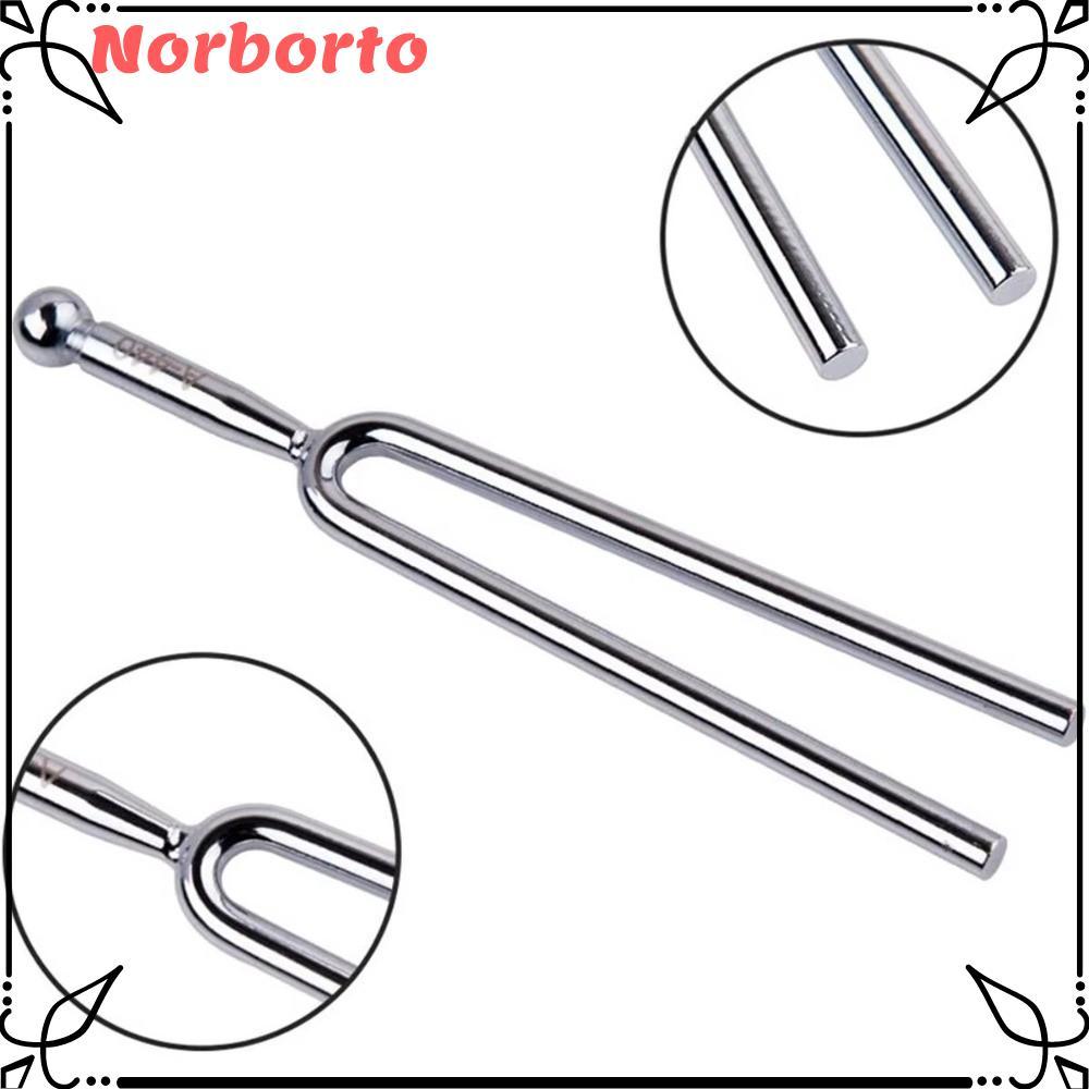 NORBOSTO Guitar Tuner Tunning Fork, Phụ kiện đàn guitar bằng thép không gỉ A 440 Hz Tuning Fork, Tuy