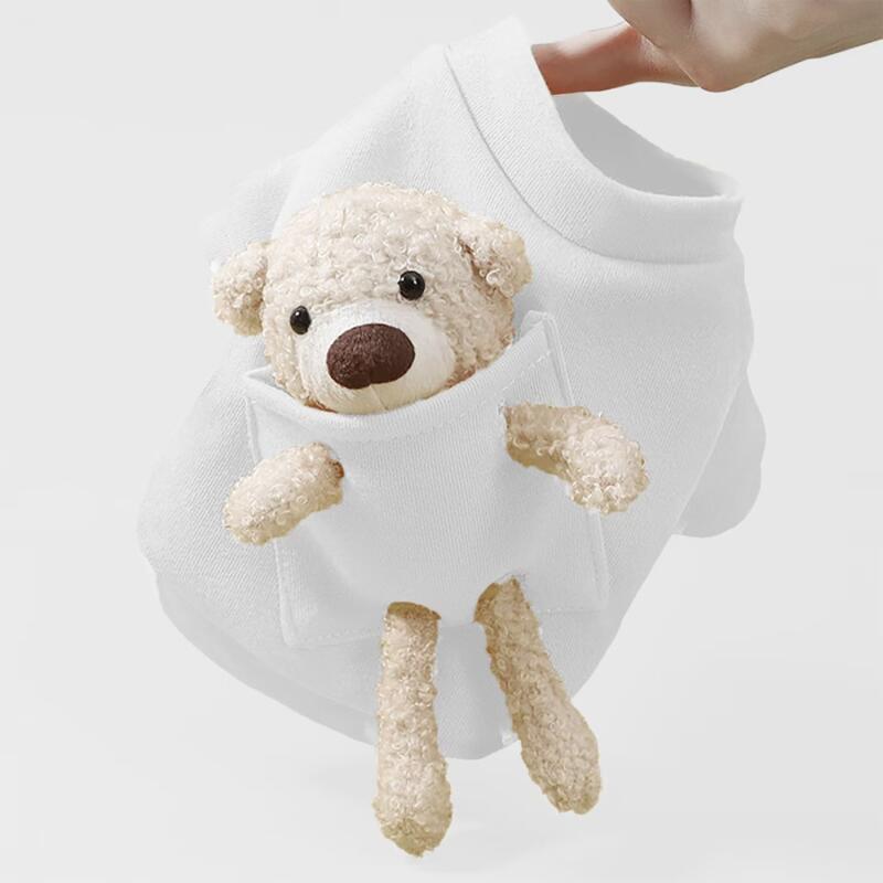 Mới Thu Đông Chó Jersey Áo Len Mùa Xuân Mèo Gấu Dễ Thương Thú Cưng Quần Áo Cho Chó Nhỏ Chihuahua Ted