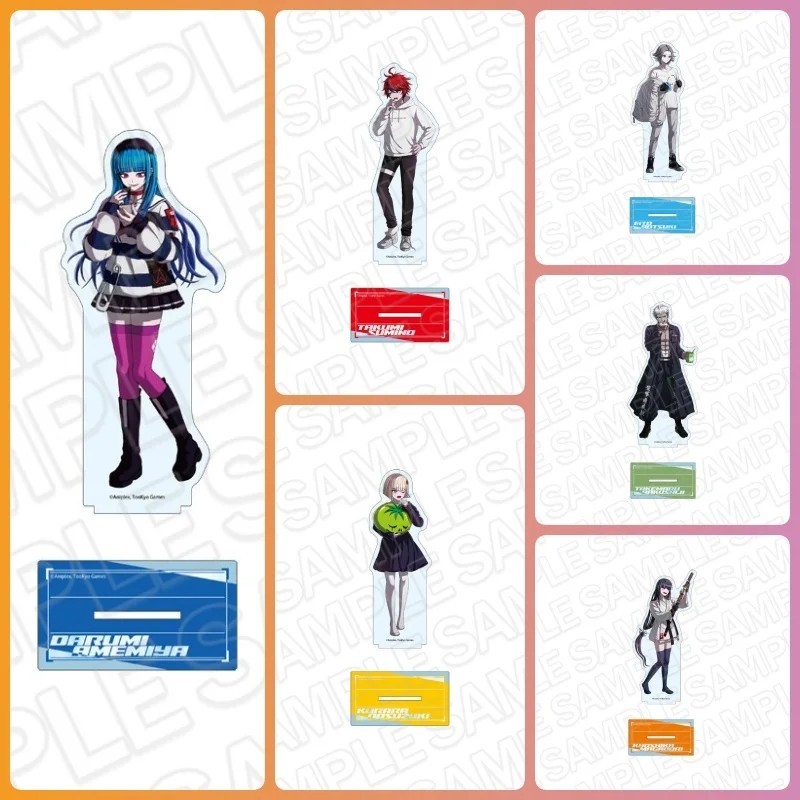 Standee mô hình game The Hundred Line Last Defense Academy Takumi Sumino Karyu mica acrylic trang tr