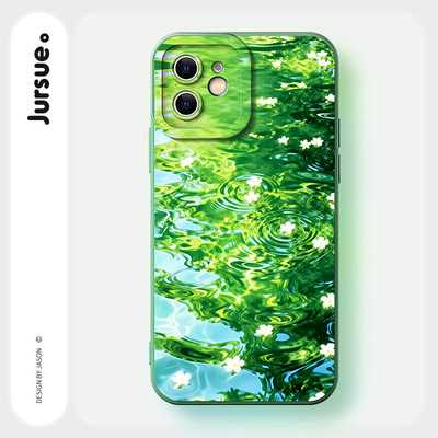 JURSUE Ốp lưng dễ thương đẹp độc lạ Nghệ thuật trừu tượng ngộ nghĩnh nam chống sốc chống bẩn mềm cho iPhone 17 Air 16 15 14 13 12 11 PRO MAX SE 2020 X XR XS ip 8 7 Plus MZ50509Q