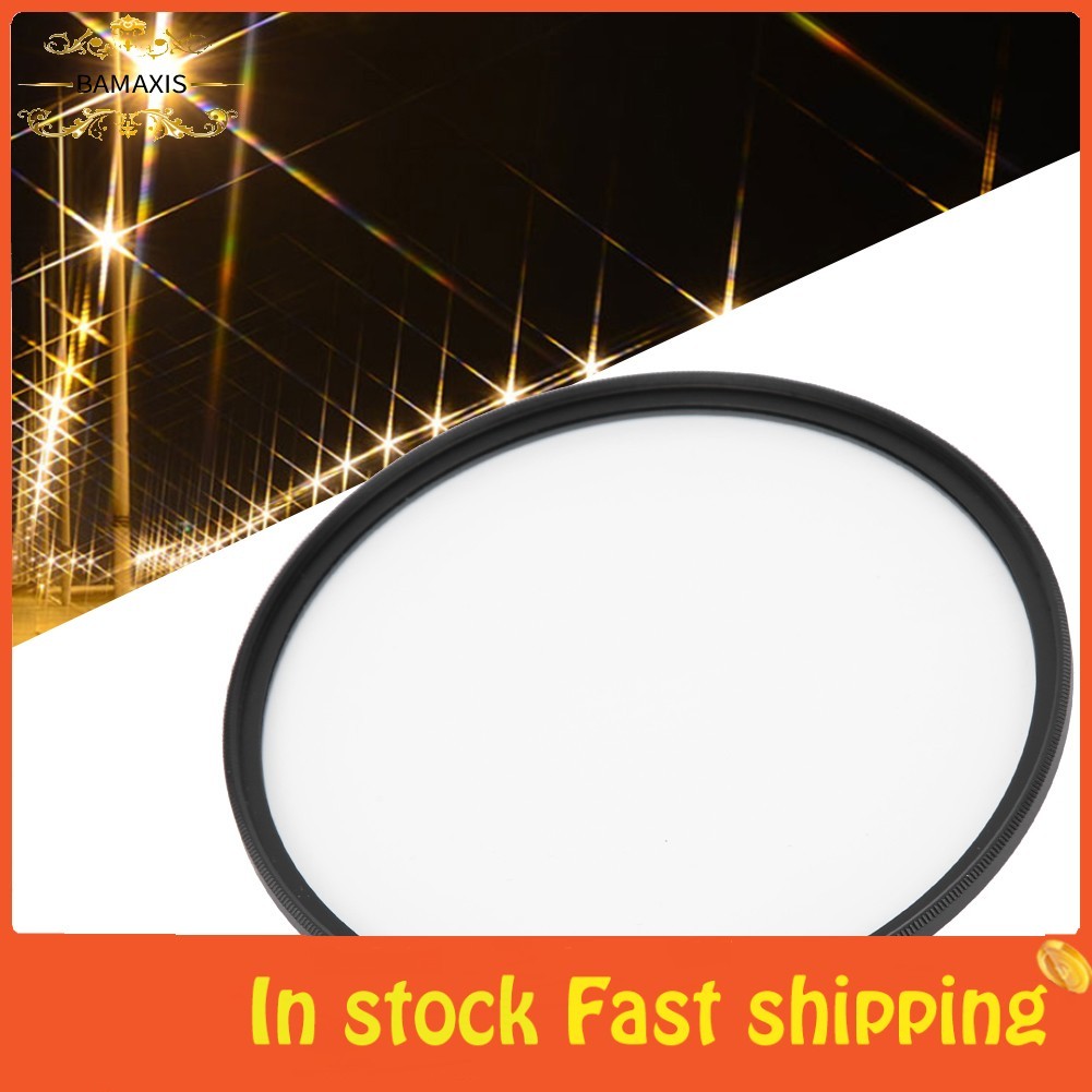 Bamaxis STAR Filter Lens 95mm 4line Starlight Night Chụp ảnh cho Nikon mặc định