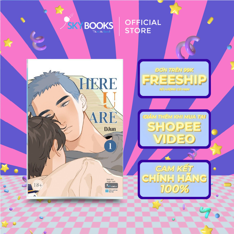 Sách - Here U Are (Tập 1) - DJun