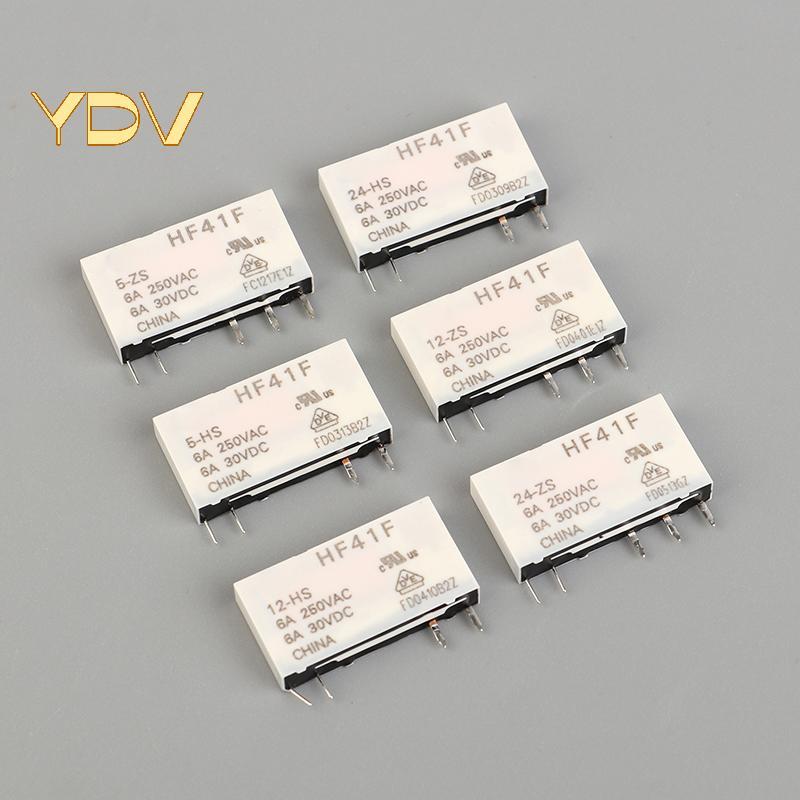 [YDV] HF41F-24-ZS HF41F-12-ZS HF41F-5-ZS HF41F-5-HS HF41F-12-HS HF41F-24-HS Rơle công nghiệp Submini