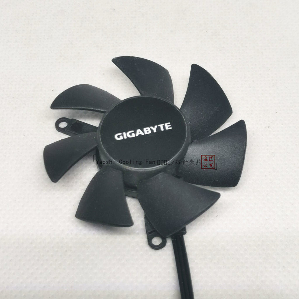 [Quạt làm mát máy tính] Đường kính 4,5CM Khoảng cách lỗ 3,9-3.9cm Gigabyte HTPC Thẻ dao GV-N730D5-2G
