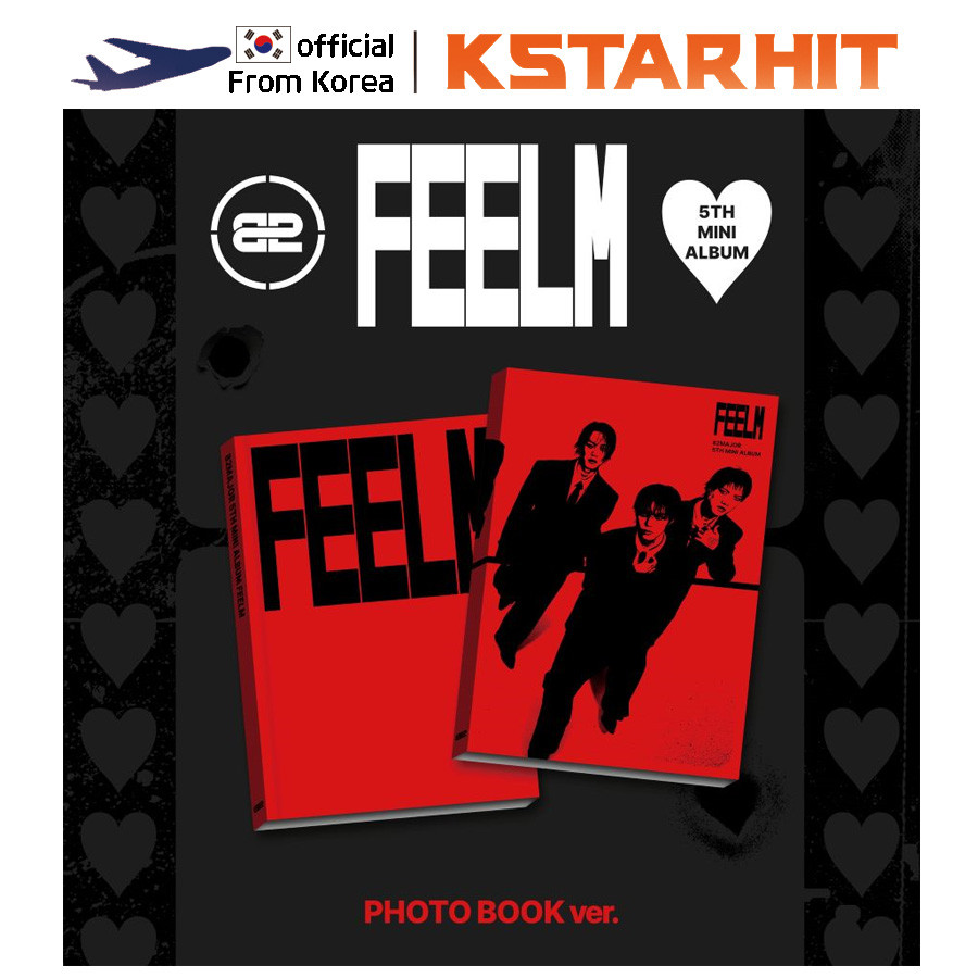 (+ POB / SÁCH ẢNH ver.) 82MAJOR - FEELM (ALBUM MINI THỨ 5)